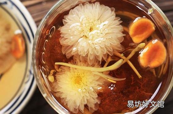 菊花泡水变绿色能喝吗