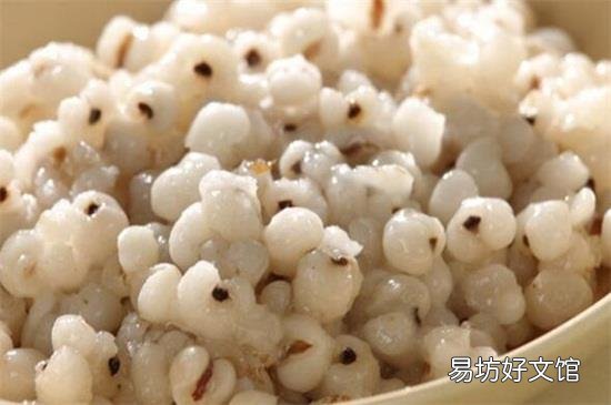 炒过的薏仁煮粥还泡吗