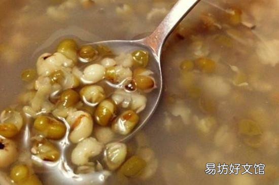 绿豆汤绿色和红色区别
