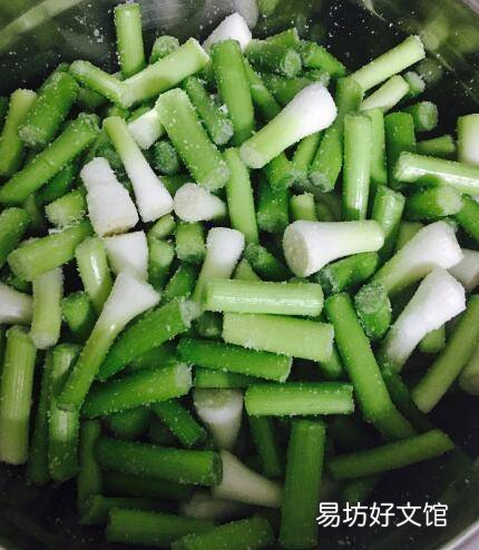 大蒜杆子怎么腌好吃