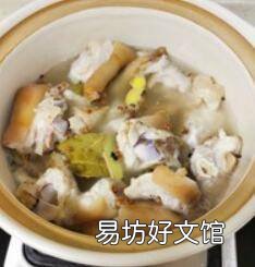 猪手怎么焖好吃