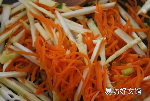 红萝卜炒豆腐干怎么做好吃