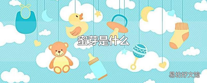 蜜芽是什么