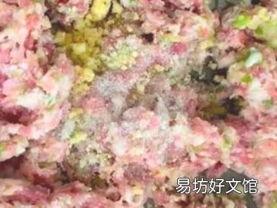 青椒肉馅饺子怎样调馅