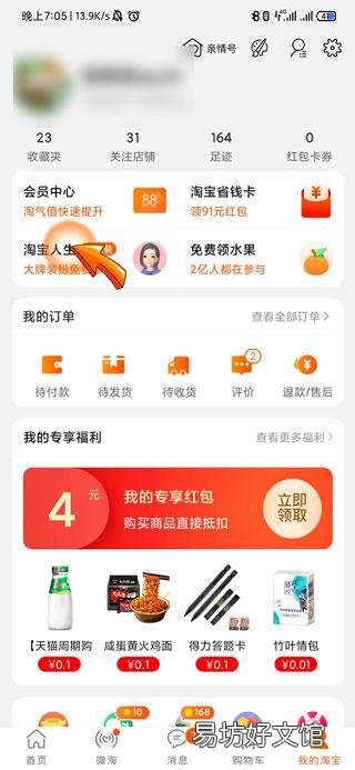 我的淘宝人生在哪里看