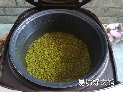 如何煮出碧绿的绿豆沙