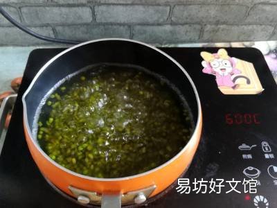 如何煮出碧绿的绿豆沙