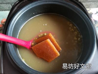 如何煮出碧绿的绿豆沙