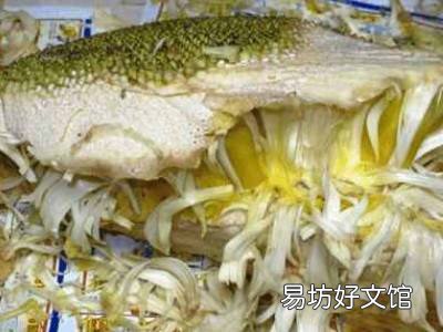 树菠萝怎么开不粘手