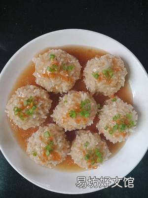 糯米饭肉圆怎样做
