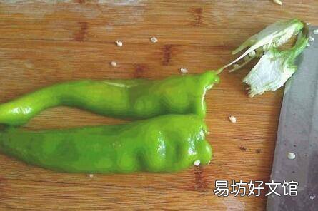 尖椒怎么切