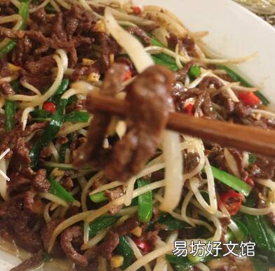 牛肉丝炒韭菜怎么炒好吃