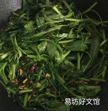 辣炒空心菜怎么做