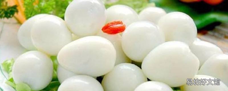 鹌鹑蛋怎么烧着吃