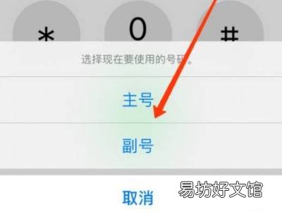 苹果12双卡打电话怎么切换