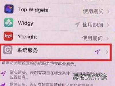 ios15左上角蓝色箭头怎么关闭