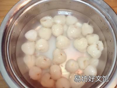 荔枝剥皮后怎么保存