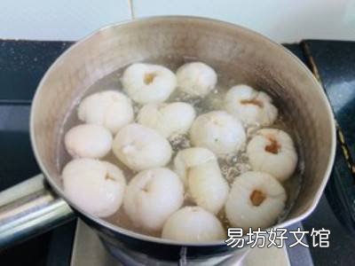 冰镇荔枝怎么做