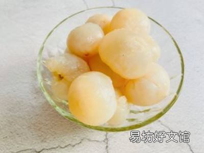 冰镇荔枝怎么做