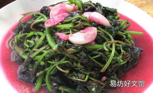 为什么苋菜炒熟是红色?吃苋菜有什么好处?