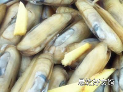 缢蛏子怎么吃