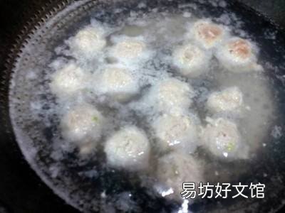 水煮肉丸子怎么做又滑又嫩