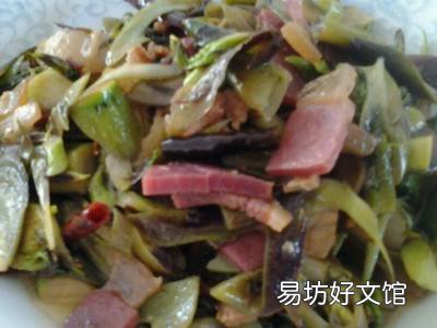 树头菜的做法