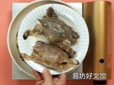 冻梭子蟹怎么蒸才不空