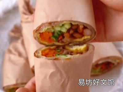 鸡蛋肉卷怎么吃