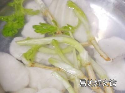 香菜汤的做法
