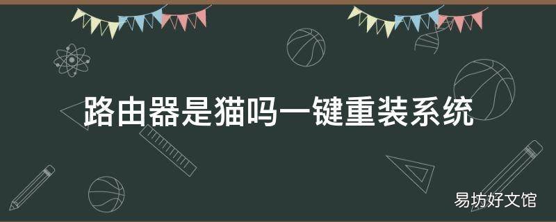 路由器是猫吗一键重装系统