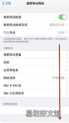 苹果网络设置在哪打开