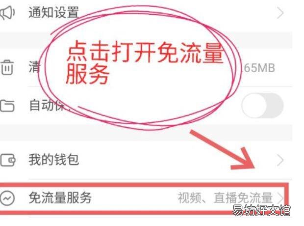 快手免流量怎么设置在哪里
