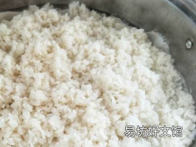 糯米饭太软了太黏了怎么办