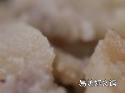 酸渣肉的传统制作方法