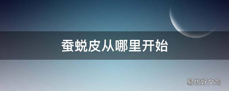 蚕蜕皮从哪里开始