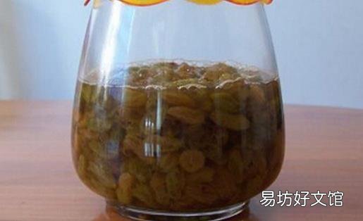 醋泡葡萄干的营养与功效