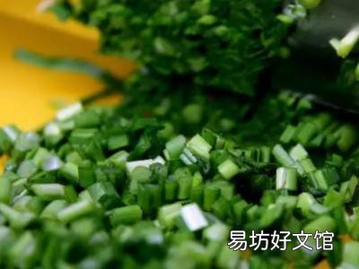 韭菜丸子的制作方法与过程