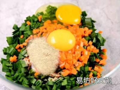 韭菜丸子的制作方法与过程