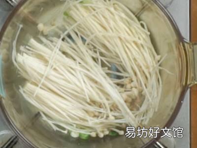金针菇烧汤怎么做好喝