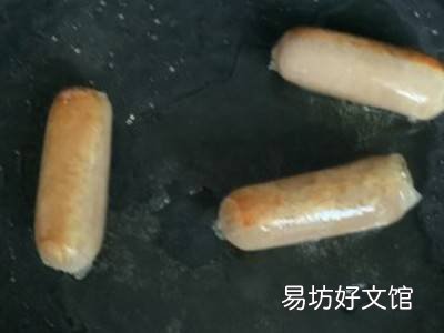 火山石烤肠家庭煎法