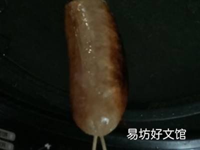 火山石烤肠家庭煎法