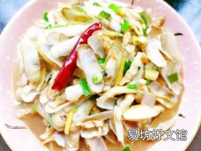 蛏子怎么炒