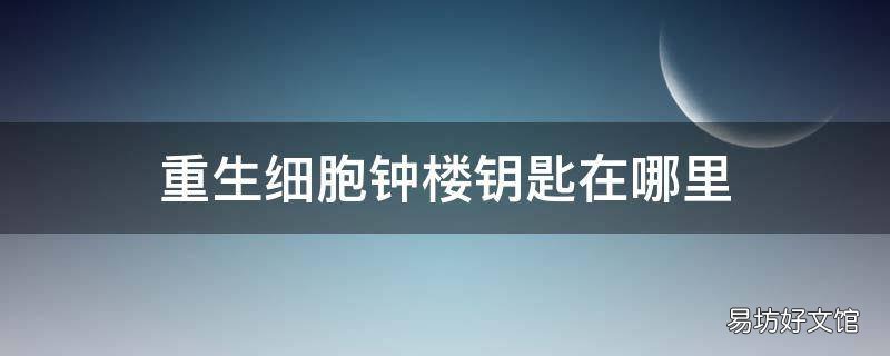 重生细胞钟楼钥匙在哪里