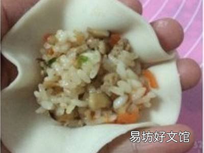 烧麦怎么包起来