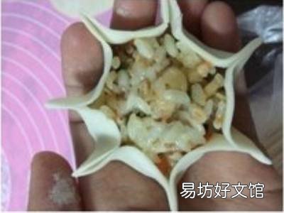 烧麦怎么包起来