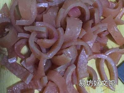 熟猪皮怎么吃