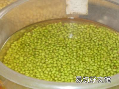 包粽子的绿豆怎么处理