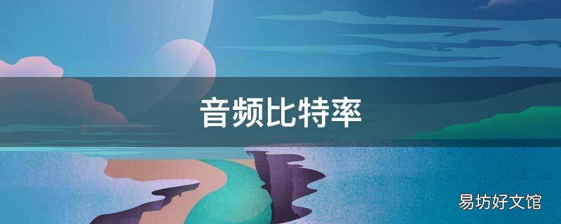 音频比特率