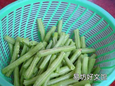 白莲豆角怎么做好吃